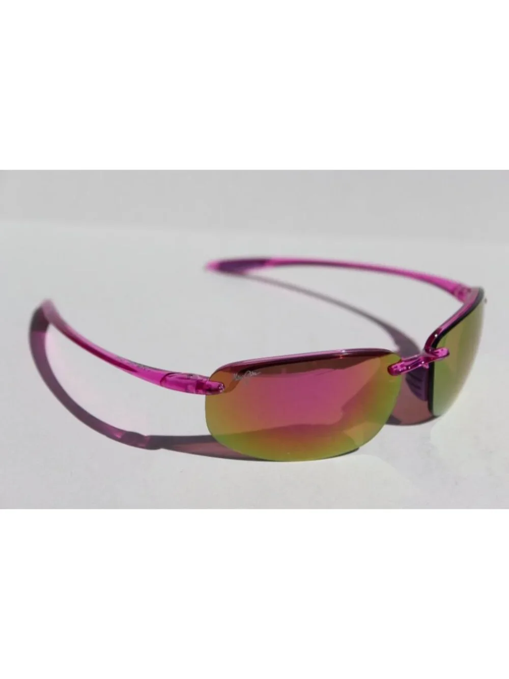 MAUI JIM Hookipa POLARIZED Sunglasses P407-09 Pink/Maui Sunrise NEW